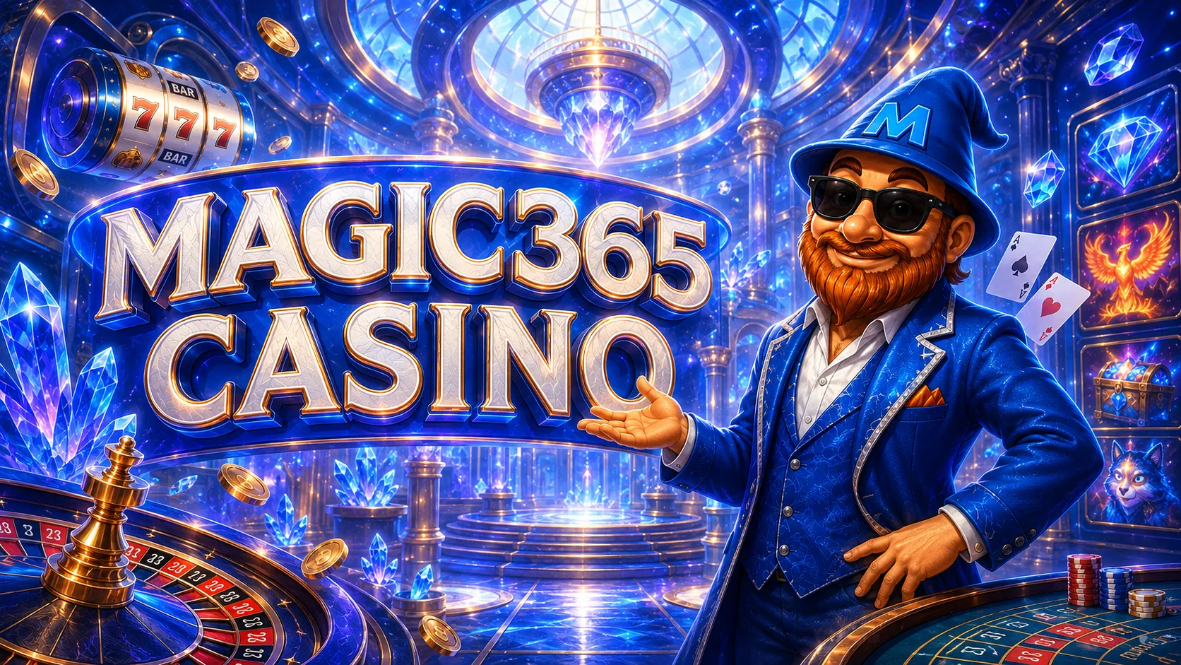 Magic365 Casino – główny baner kasyna